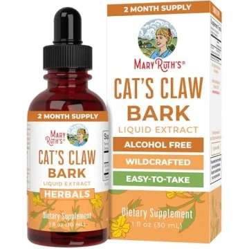 MaryRuth's Cat's Claw Herbal Liquid Drops | 2 Month Supply | Unflavored Cats Claw Tincture | Non-GMO...