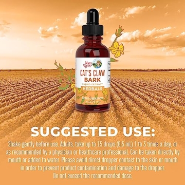 MaryRuth's Cat's Claw Liquid Drops | Herbal Wellness Tincture