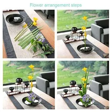 WANDIC Flower Arrangement Kit - 51 Essential Floral Tools