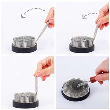 WANDIC Flower Arrangement Kit - 51 Essential Floral Tools