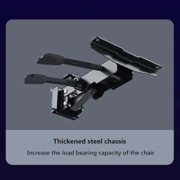 VejiA Ergonomic Gaming Chair with Footrest, High Back Computer Chair for Adult, Leather Adjustable Height Recliner Desk Chairs, Gamer Chair, Swivel Chair/Pink/Height 125-135Cm