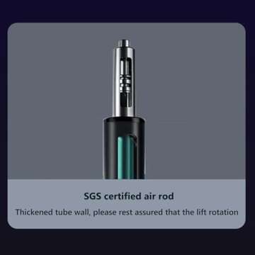 VejiA Ergonomic Gaming Chair with Footrest, High Back Computer Chair for Adult, Leather Adjustable Height Recliner Desk Chairs, Gamer Chair, Swivel Chair/Pink/Height 125-135Cm