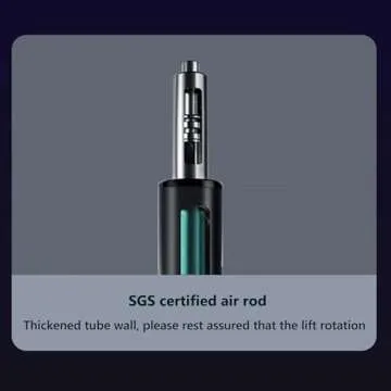 VejiA Ergonomic Gaming Chair with Footrest, High Back Computer Chair for Adult, Leather Adjustable Height Recliner Desk Chairs, Gamer Chair, Swivel Chair/Pink/Height 125-135Cm