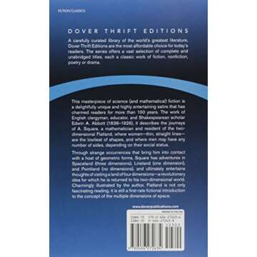 Flatland: A Romance of Many Dimensions (Dover Thrift Editions: Classic Novels)