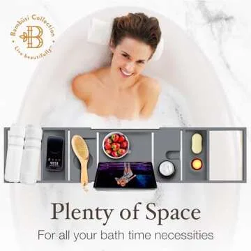 Bambüsi Bathtub Tray Table for Ultimate Relaxation