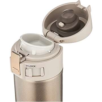 Zojirushi SM-KHE36NL Stainless Steel Mug, 12-Ounce, Champagne Gold