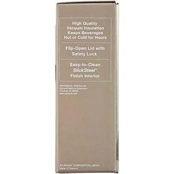 Zojirushi SM-KHE36NL Stainless Steel Mug, 12-Ounce, Champagne Gold