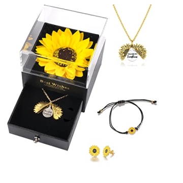 6PCS You Are My Sunshine Sunflower Gifts for Women