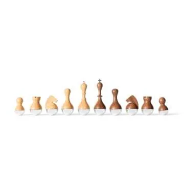 Umbra Wobble Chess Set for Fun and Elegance
