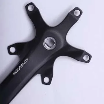 Alps2Ocean Universal Bike Crank Arm,Square Hole Crankset,One Pair 140MM/152MM/160MM/165MM/170MM/175MM BCD 130MM Bike Crank Arms for City Bike,Road Bike,Folding Bike,Mountain Bike,Ebike