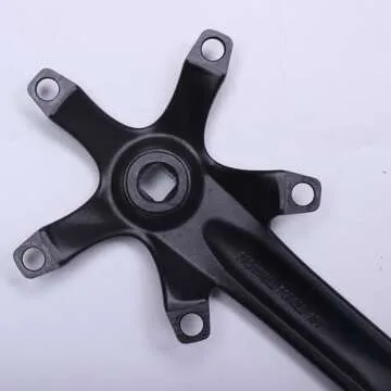 Alps2Ocean Universal Bike Crank Arm,Square Hole Crankset,One Pair 140MM/152MM/160MM/165MM/170MM/175MM BCD 130MM Bike Crank Arms for City Bike,Road Bike,Folding Bike,Mountain Bike,Ebike