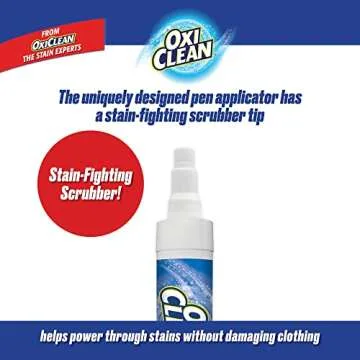 OxiClean On The Go Stain Remover Pen for Clothes and Fabric, Instant Stain Removal Stick, Pack of 3