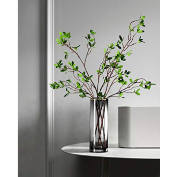 Realistic 43.3 Inch Artificial Leaf Branches for Home Decor