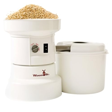 Powerful Electric Grain Mill for Home Baking