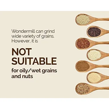 Powerful Electric Grain Mill for Home Baking