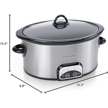 Crock-Pot Smart-Pot 6 Quart Programmable Slow Cooker