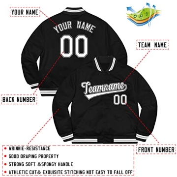 Custom Men's Varsity Baseball Jacket Stitched Style