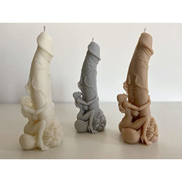Unique Penis Soy Candle for Bachelorette Parties, Gifts