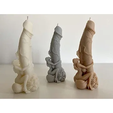 Unique Penis Soy Candle for Bachelorette Parties, Gifts