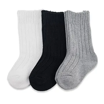 INOBAY Toddler Socks - 6 Pairs of Warm Seamless Comfort
