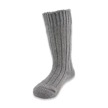 INOBAY Toddler Socks - 6 Pairs of Warm Seamless Comfort