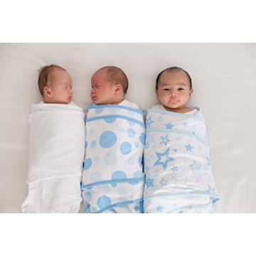 Miracle Blanket Swaddle Wrap Soft Secure Sleep Newborns
