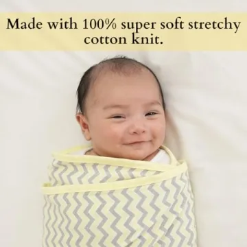 Miracle Blanket Swaddle Wrap Soft Secure Sleep Newborns