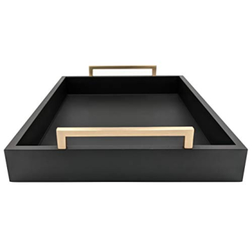 Montecito Home Decorative Coffee Table Tray - Elegant Use