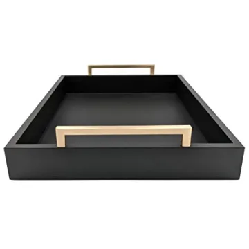 Montecito Home Decorative Coffee Table Tray - Elegant Use