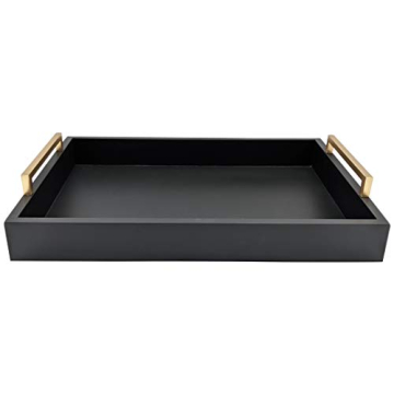 Montecito Home Decorative Coffee Table Tray - Elegant Use