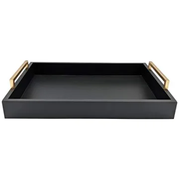 Montecito Home Decorative Coffee Table Tray - Elegant Use