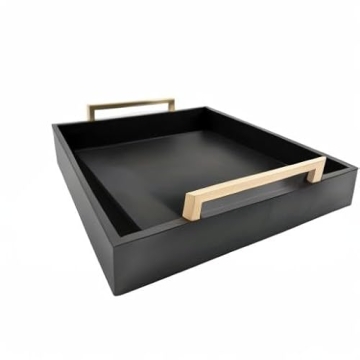 Montecito Home Decorative Coffee Table Tray - Elegant Use