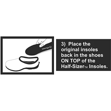 Sloggers Cut-to-Fit Half-Sizer Insole for Shoes