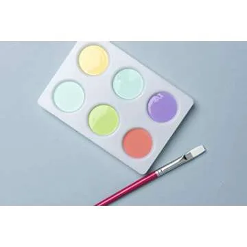 Delta Creative 18 Color Ceramcoat Acrylic Paint Set, 2 oz, Pastels