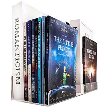 Sooyee Acrylic Shelves,6 Pack 15 Inch Floating Wall Shelves, Funko Pop Display Shelf,Invisible Kids Book Shelf,Picture Ledge Shelf Decor, Plastic Bathroom Wall Shelves,Clear