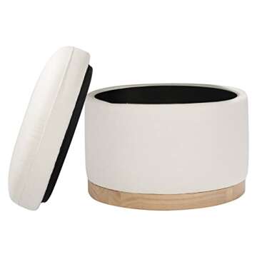 Babyletto Naka Storage Ottoman - Eco-Friendly Comfort