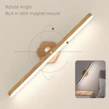 BESTCAN Cordless LED Vanity Mirror Light for Makeup