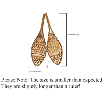 Rustic Snowshoe Wall Decoration Bundle for Winter Decor