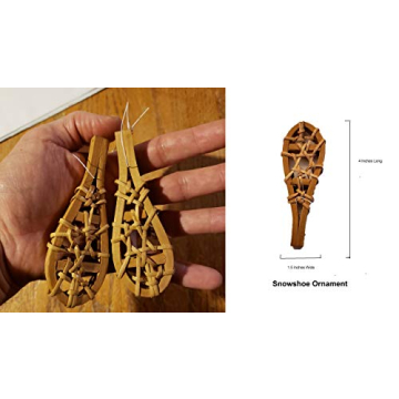 Rustic Snowshoe Wall Decoration Bundle for Winter Decor