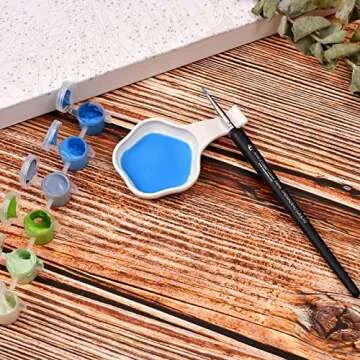 MADE4U Gardens Series Paint by Numbers Kit with Brushes