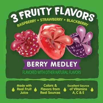 Black Forest Juicy Burst Fruit Snacks in Berry Medley, 22 Count