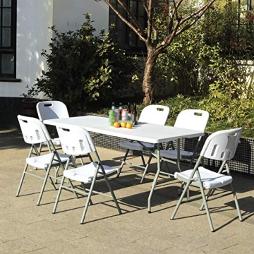 Versatile Aoeiye 6ft Folding Table for Any Occasion