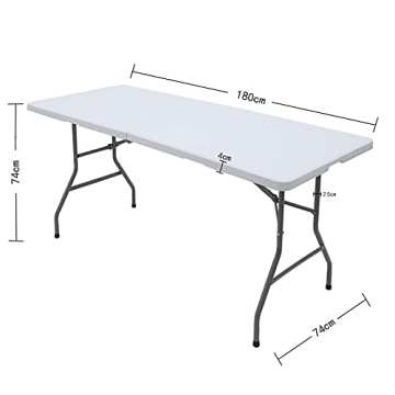 Versatile Aoeiye 6ft Folding Table for Any Occasion