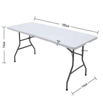 Versatile Aoeiye 6ft Folding Table for Any Occasion