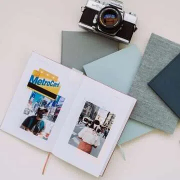 Promptly Journals, A Complete Travel Journal: From Boarding to Exploring (Grey, Linen) | Vacation Journal | Travel Memories Journal | Road Trip Essentials