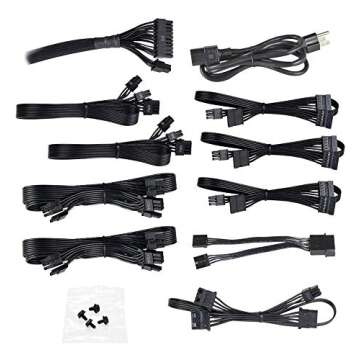 EVGA 210-GQ-0650-V1 650 GQ, 80+ GOLD 650W, Semi Modular, EVGA ECO Mode, 5 Year Warranty, Power Supply, Black