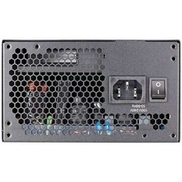 EVGA 210-GQ-0650-V1 650 GQ, 80+ GOLD 650W, Semi Modular, EVGA ECO Mode, 5 Year Warranty, Power Supply, Black