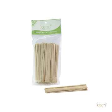 KEEN 100 pcs Versatile Wooden Sticks for Crafts and More