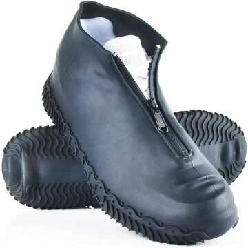 Shiwely Silicone Waterproof Shoe Covers - Reusable Non-Slip Overshoes