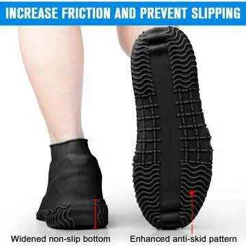 Shiwely Waterproof Shoe Covers for Men & Women